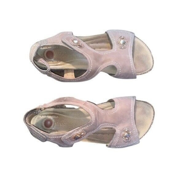 Clarks Unstructured Sandals Women's Slingback Open Toe - Picture 7 of 10